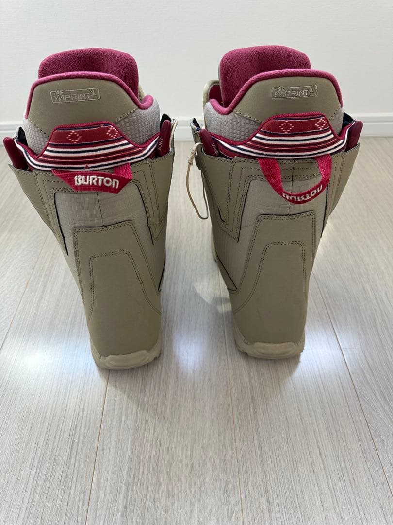 BURTON MOTO スノーボードブーツ メンズ ベージュ