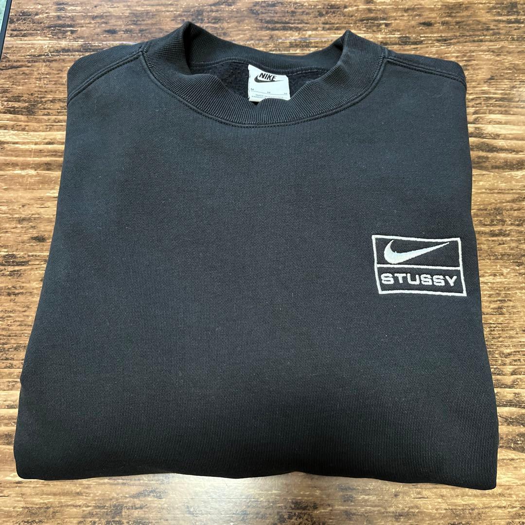 トップス Stussy x Nike Wash Crew \"Black\"
