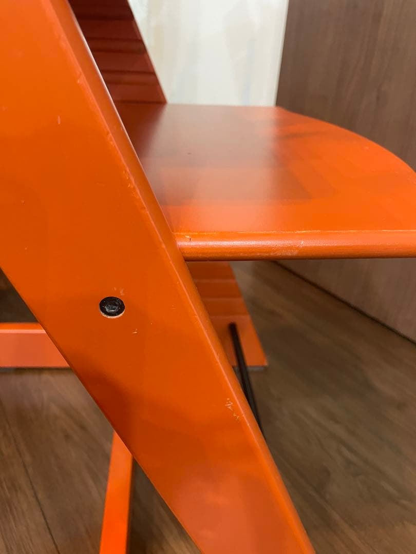 STOKKE　トリップトラップ　ベビーセット付き オレンジ