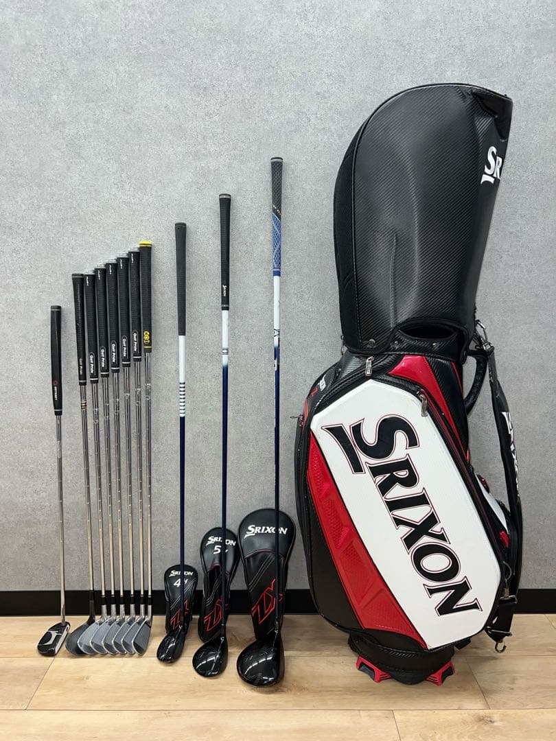 ゴルフクラブ メンズ セット スリクソン SRIXON 初心者 フルセット 中古