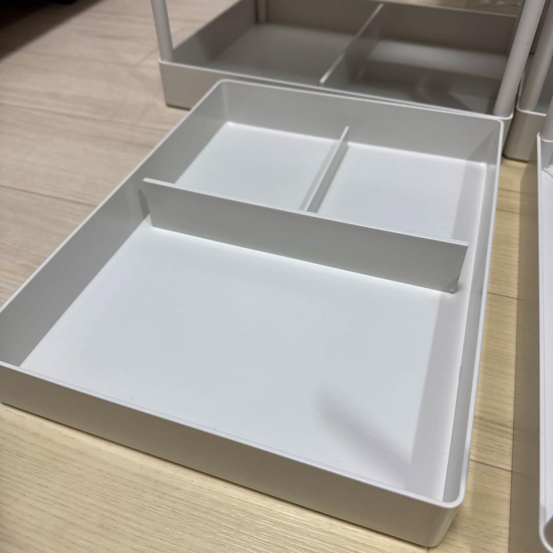 【無印良品】ABS樹脂 脚付トレー（4つセット）