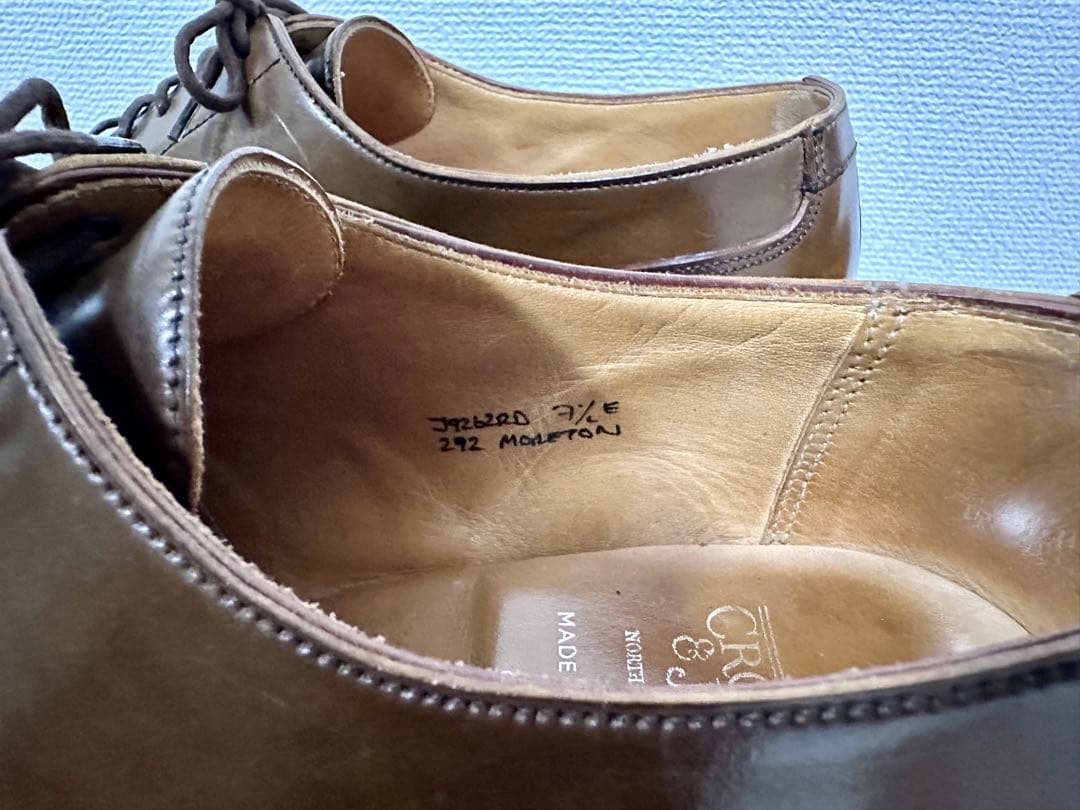 【希少】コードバン　モールトン　MORETON 　Uチップ　UK7.5