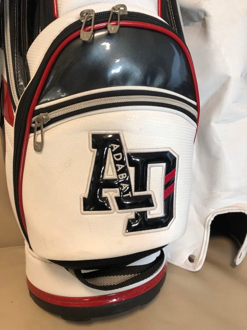 【送料込み】廃盤希少品　adabat アダバット　高級キャディバッグ　ゴルフ