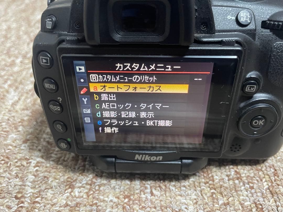 Nikon D5000 互換バッテリー ストラップ18-55mm 3.5-5.6