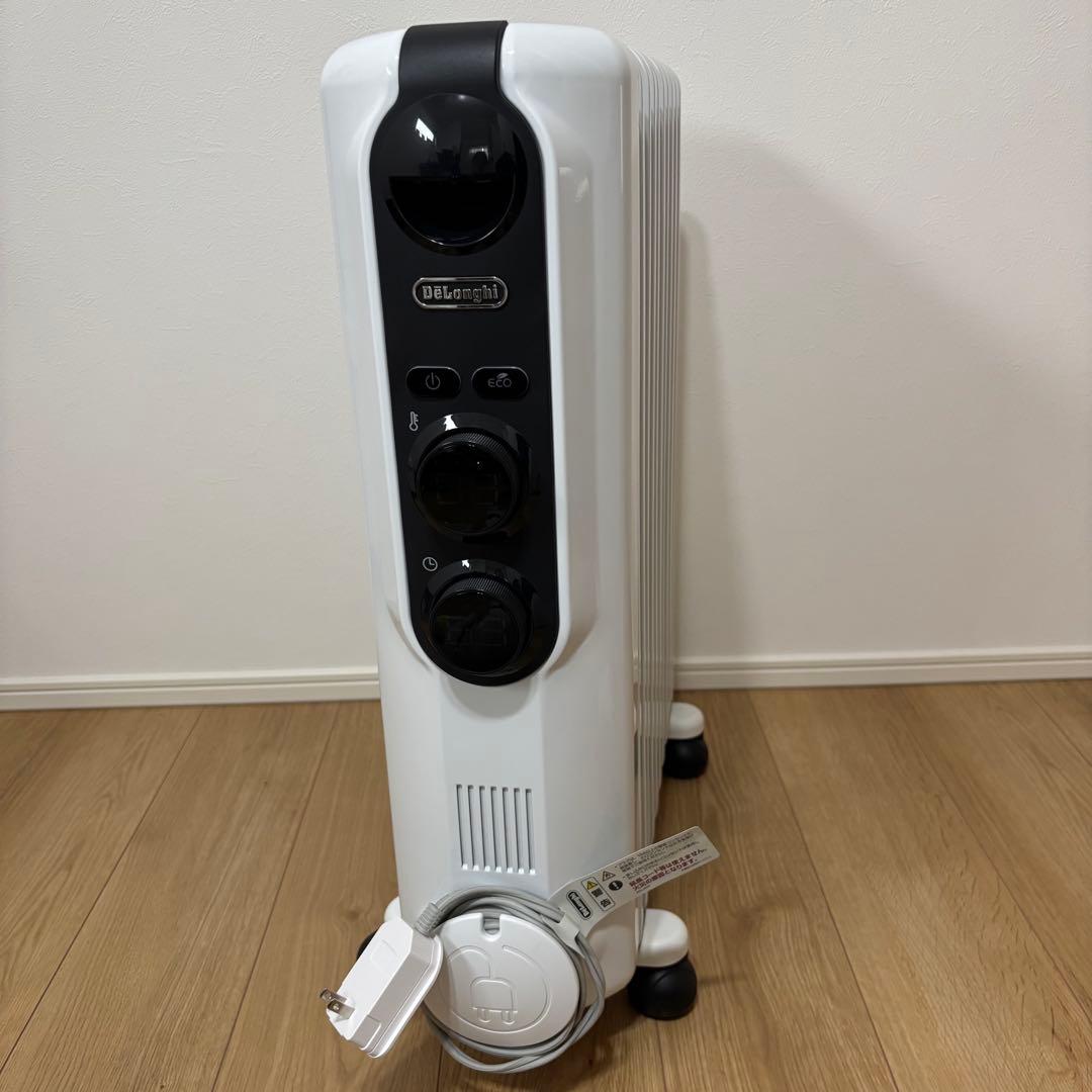 デロンギ　オイルヒーター ホワイト+ブラック RHJ35M1015-BK