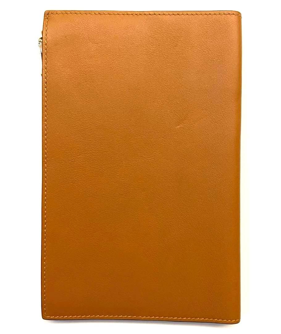 希少 美品 エルメス ノートカバー EAジップ PM ヴェルソ バイカラー 手帳