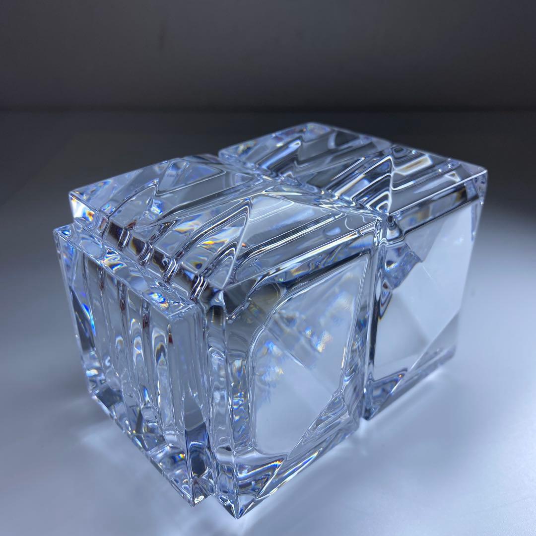 バカラ　ルクソール　ペンホルダー　共箱　高さ10.5㎝　東Y7-0327☆2F