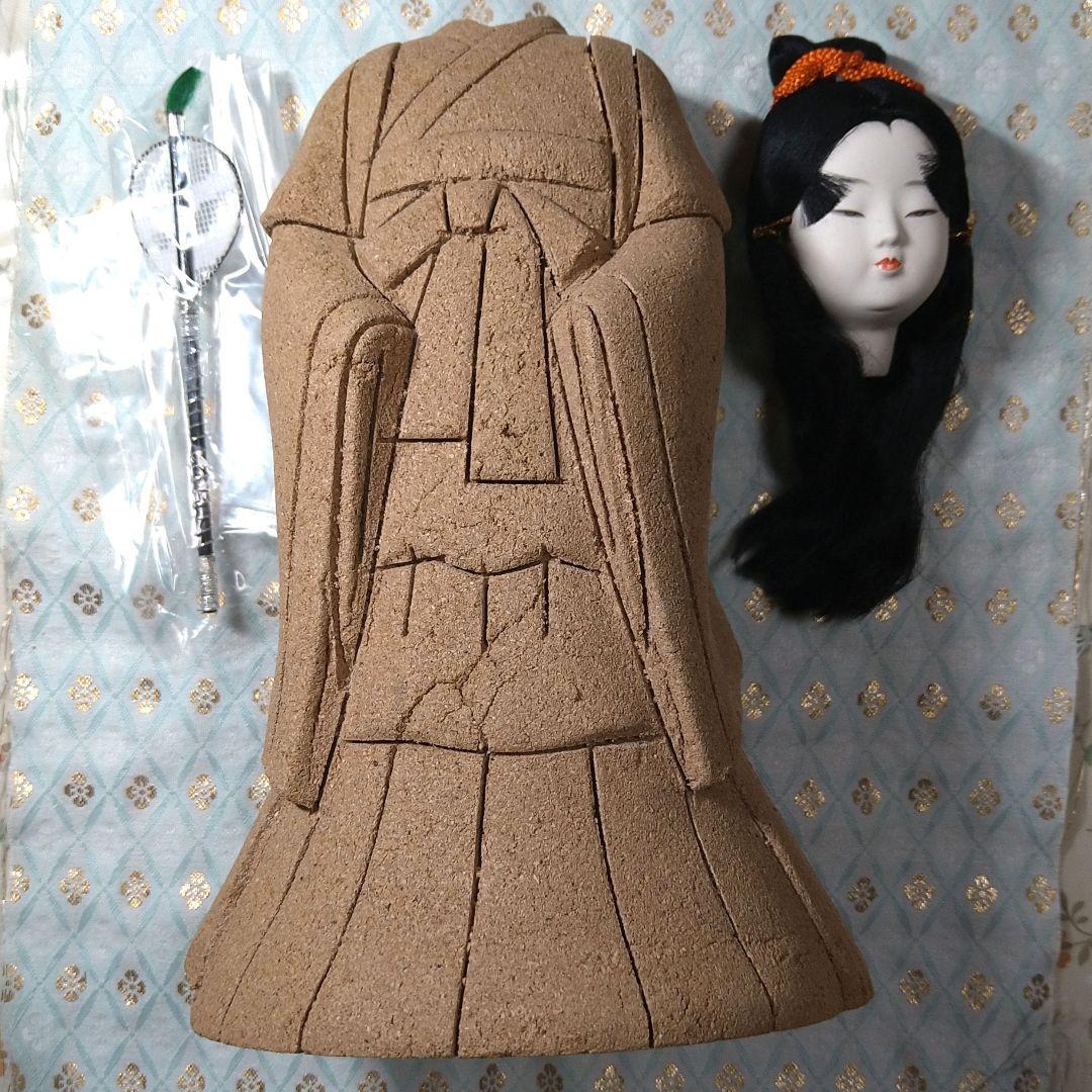 【木目込人形 飛鳥】布、型紙付きセット