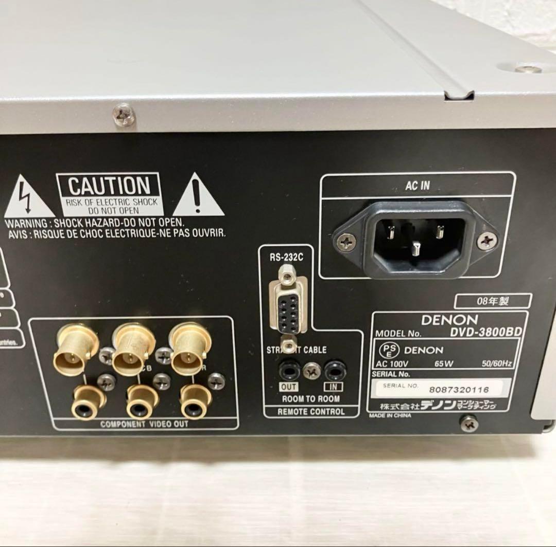 高級機 DENON DVD-3800BD 336,000円