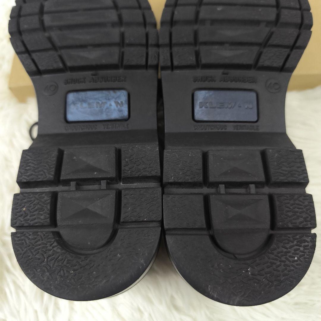 ✨極美品✨ クレマン フローダ レースアップシューズ レザー Uチップ 黒