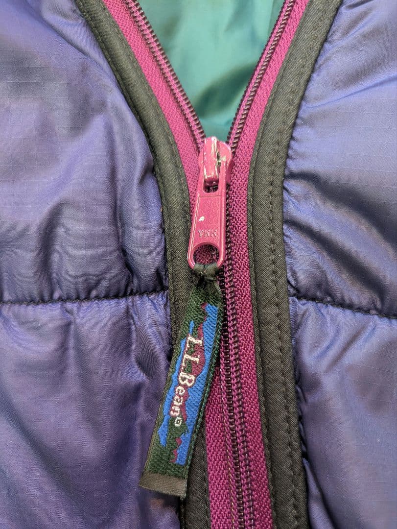 l.l.bean プリマロフトパーカー ネイビー XLサイズ