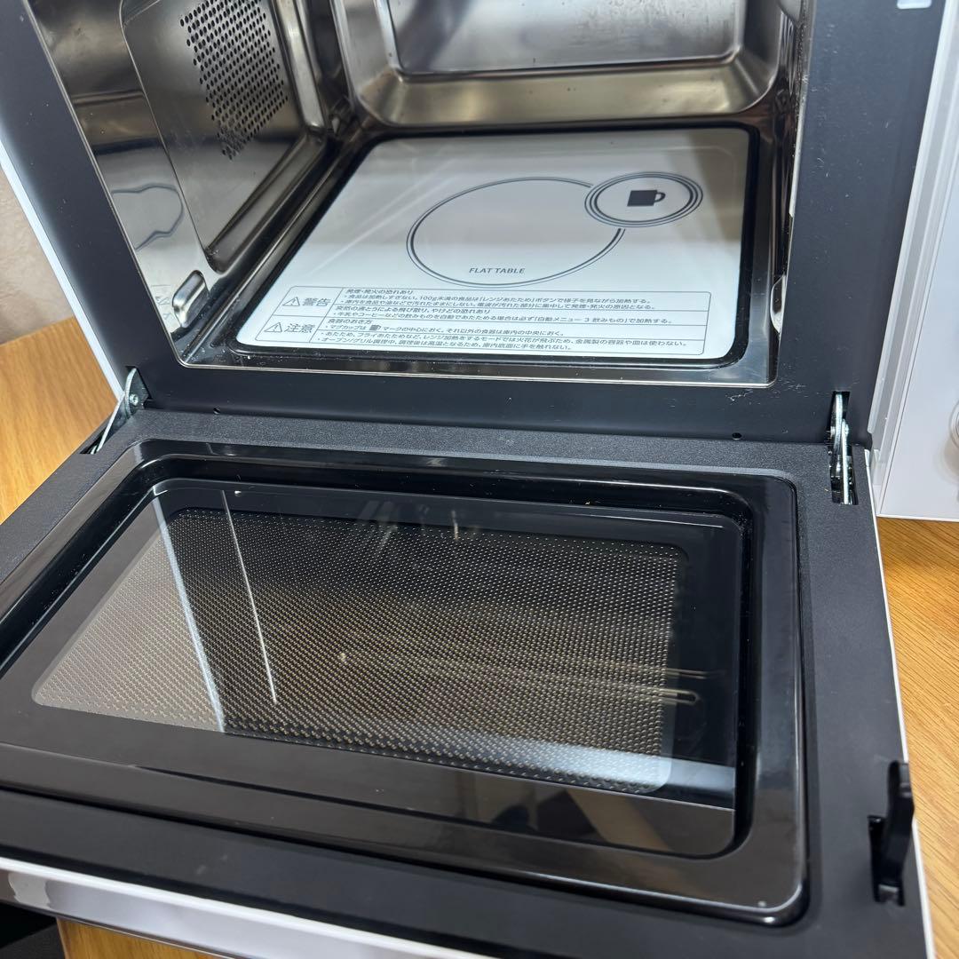 【極美品】TWINBIRD オーブンレンジ DR-E861 ホワイト　電子レンジ