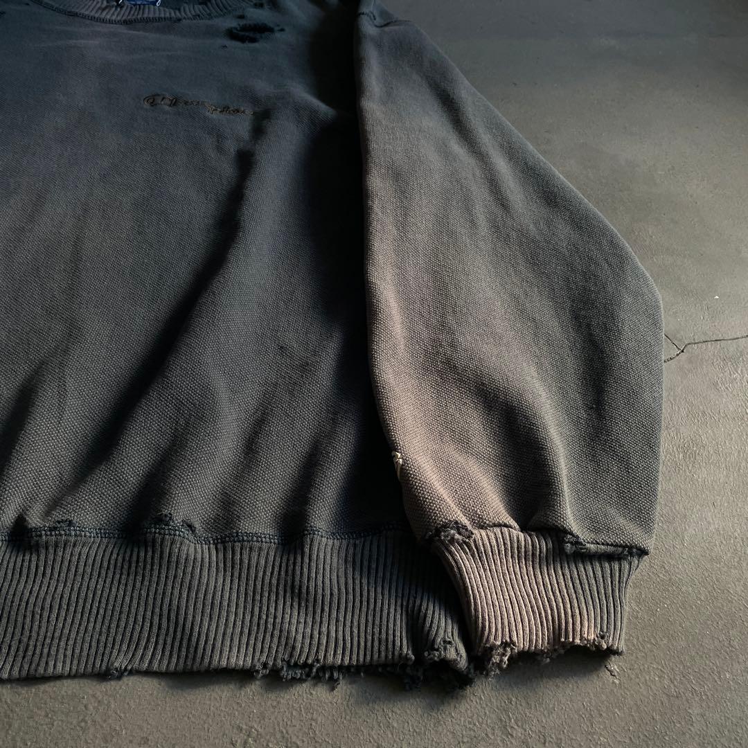 90's Champion”sun fade ”grunge”borosweat