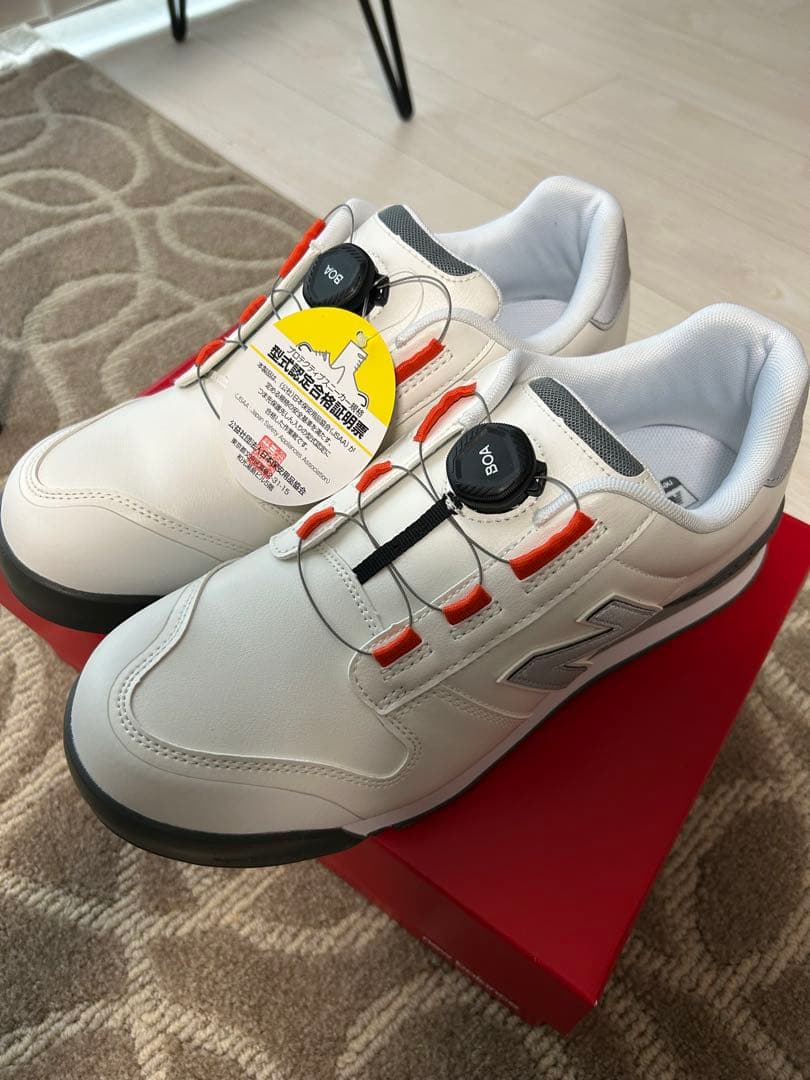 New Balance BOAシステム安全靴 ホワイト