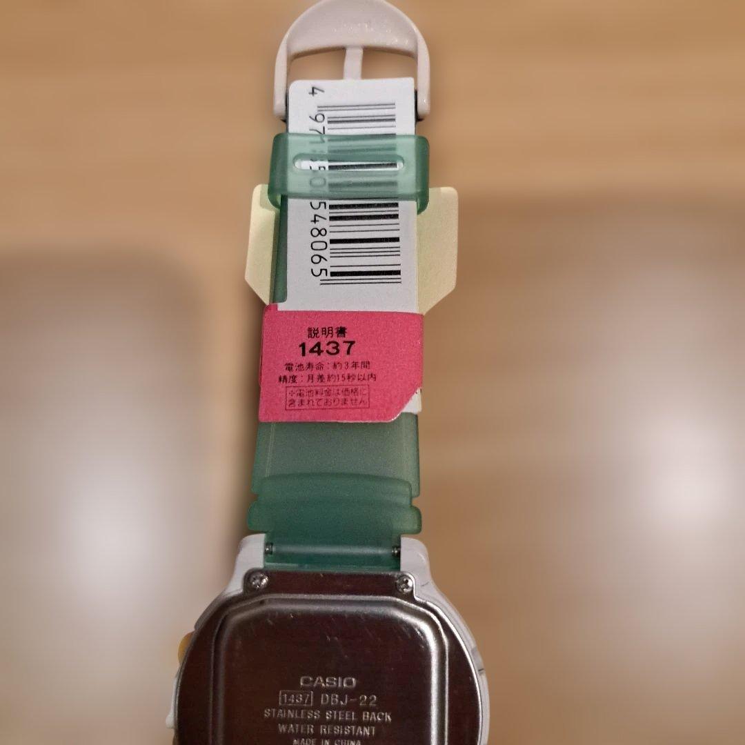 激レア　ラストワン！　CASIO　DBJ-22-3Tデータバンクフレンドリーメモ