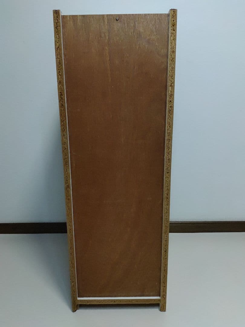 昭和レトロ 古家具 木製棚 引き出し付き 書類入れ カルテケース