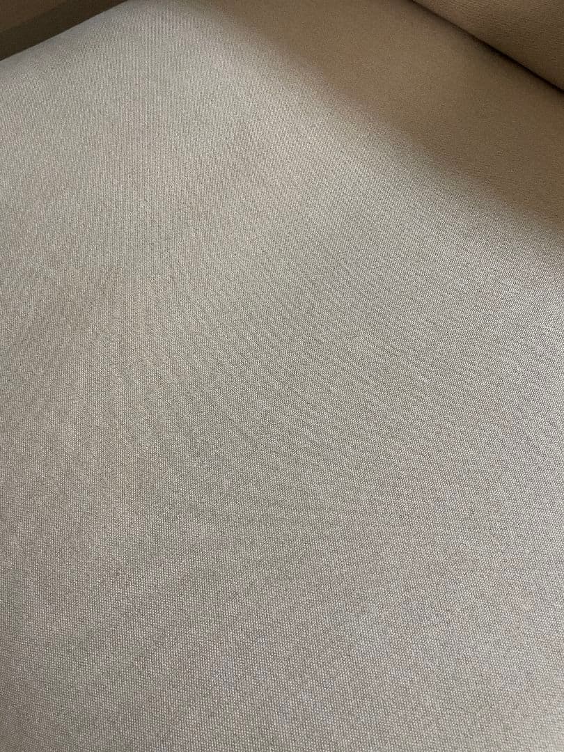 無印良品ソファ本体フェザーポケットコイル2シーター+綿帆布カバー杢ベージュ