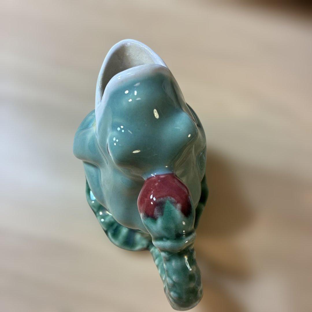 希少　Athezza France カエル バルボティーヌ 陶器 ミニピッチャー