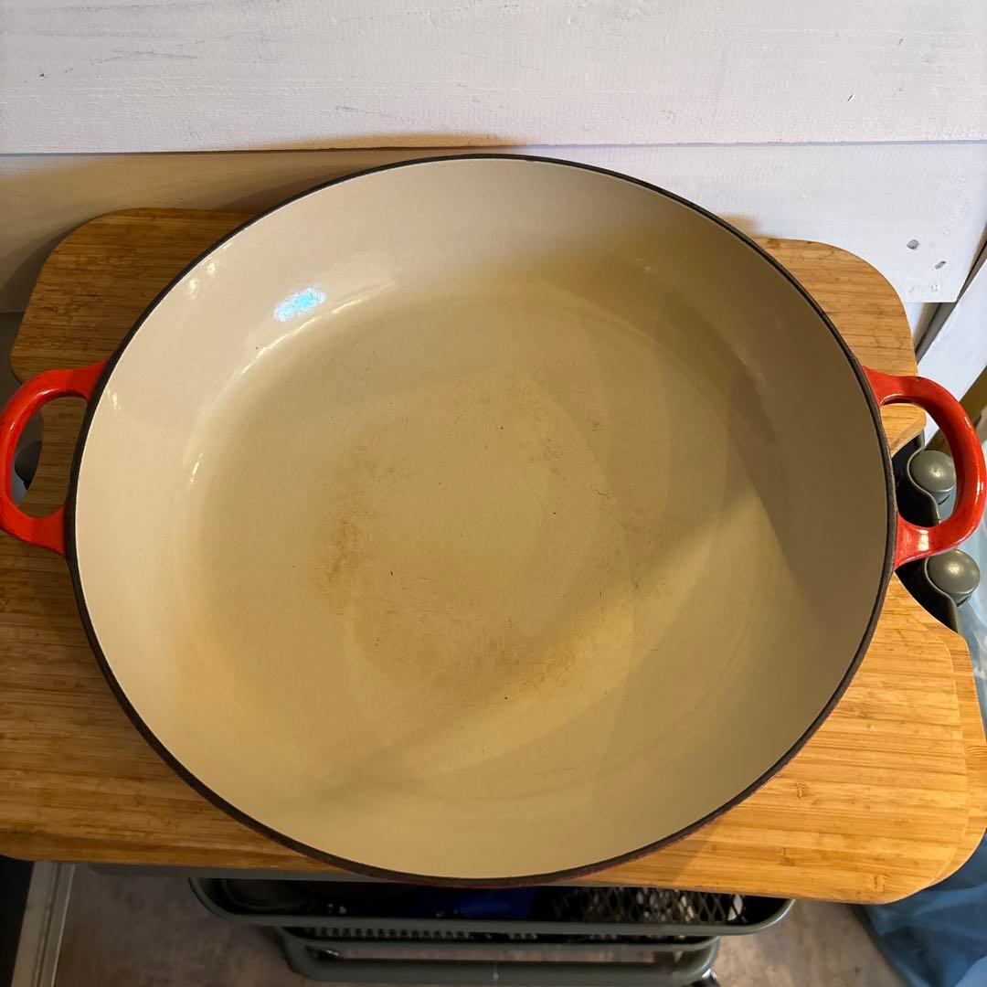 ル・クルーゼ　ビュッフェキャセロール　チェリーレッド30