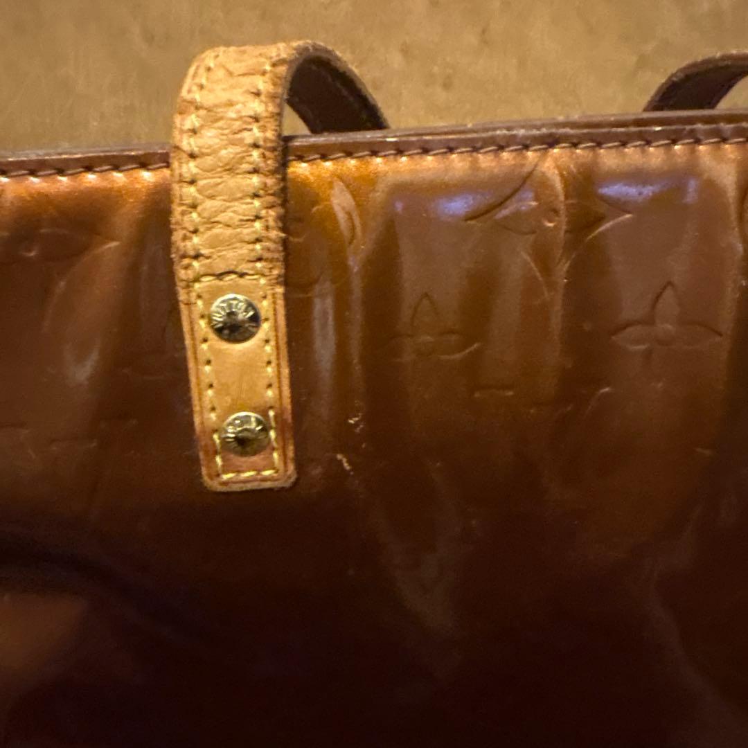 ⭐︎お値下げ⭐︎Louis Vuitton ヴェルニ　ゴールドバッグ