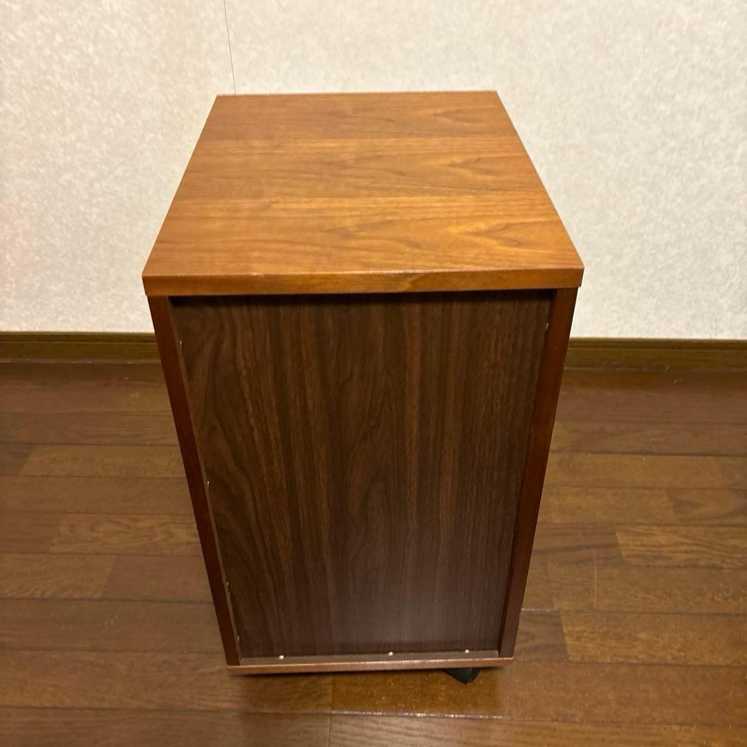【良品】あずま工芸 デスクワゴン ウォールナット