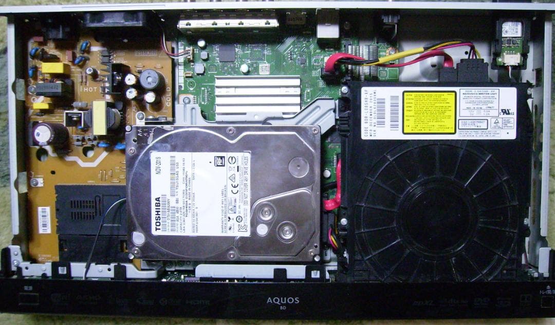 SHARP AQUOS ブルーレイレコーダー BD-W2800