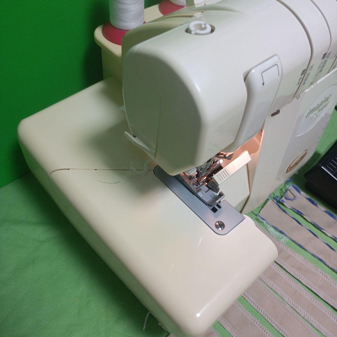 babyLock Imagine waveウェーブ機能付2本針4本糸ロックミシン