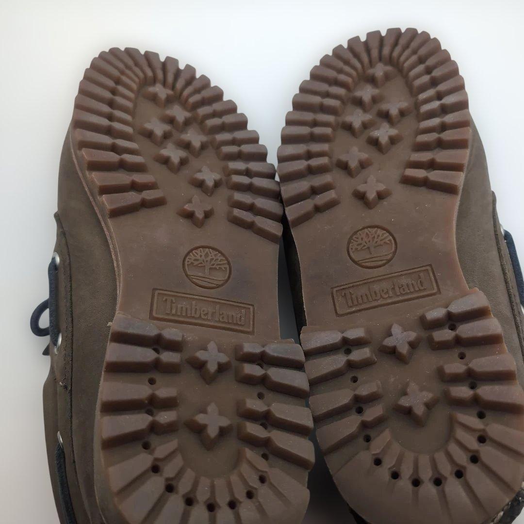 ティンバーランド 3アイラグハンドソーンボートシューズ ヌバック