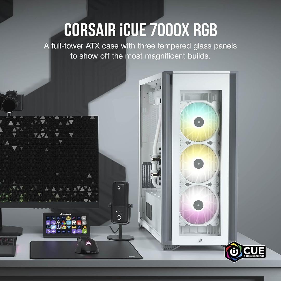 CORSAIR iCUE 7000X RGB フルタワー ATX PC ケース