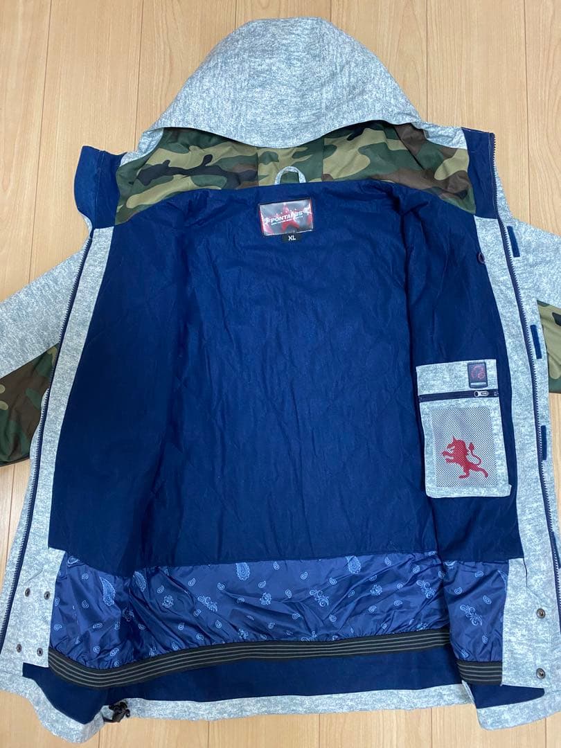 【未使用タグ付き】PONTAPESスノボウェア上下XL
