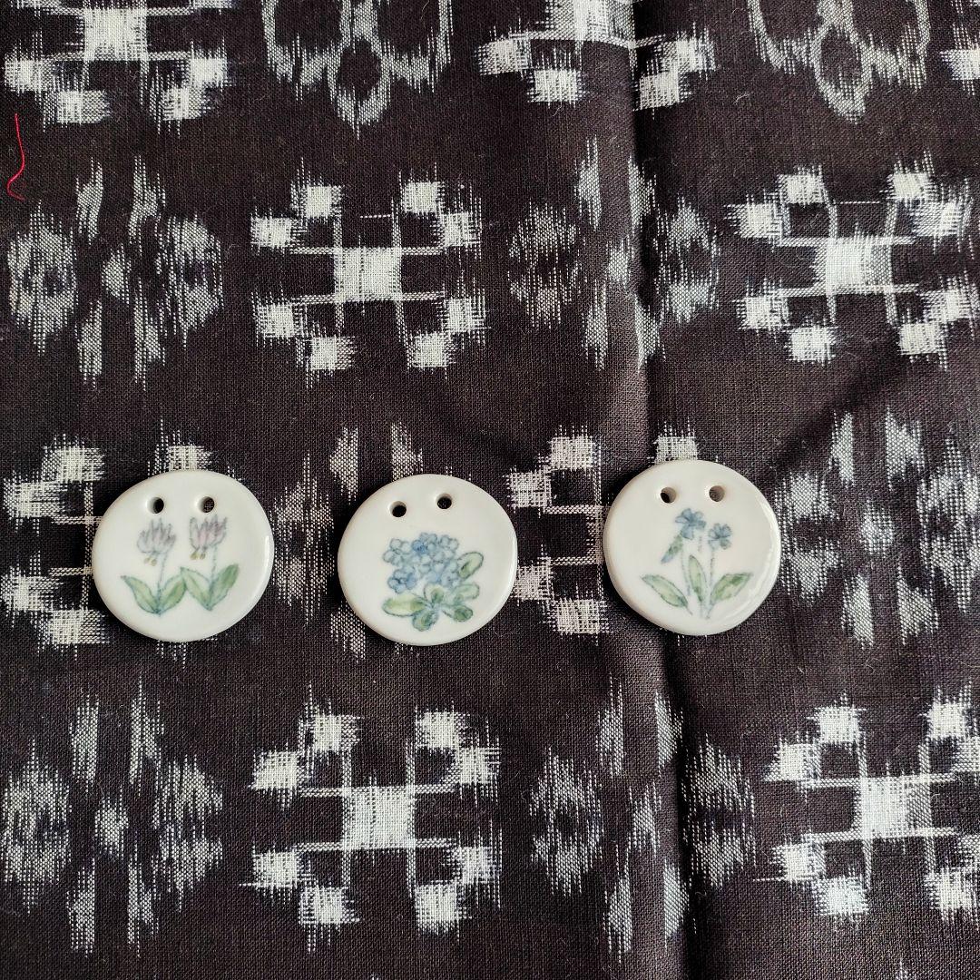 ナル 白い波様予約品 絣リメイク 縦長、横長トートバッグ2点 ハンドメイド