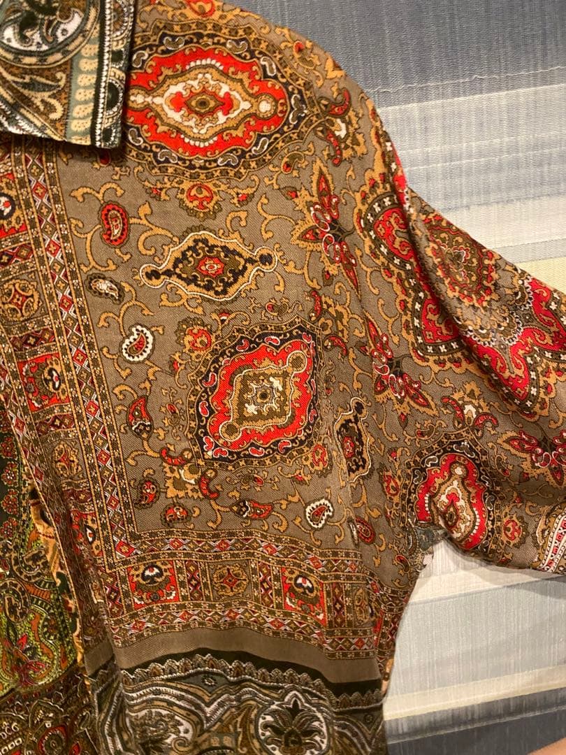 24ss INK tyrolean shirt jkt インク　Lサイズ