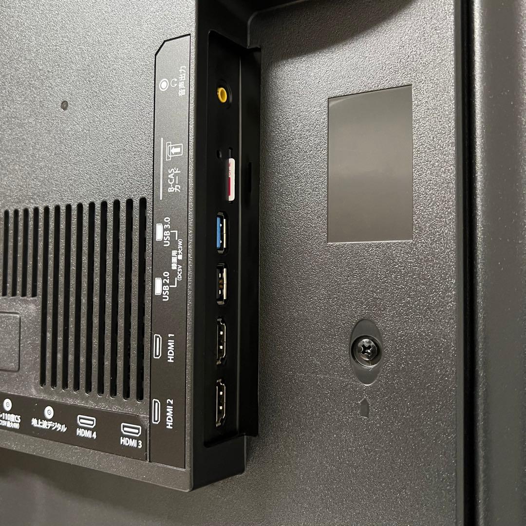 Aruさん専用直接受渡マクスゼン65型液4K晶テレビWチューナー外付HDD対応