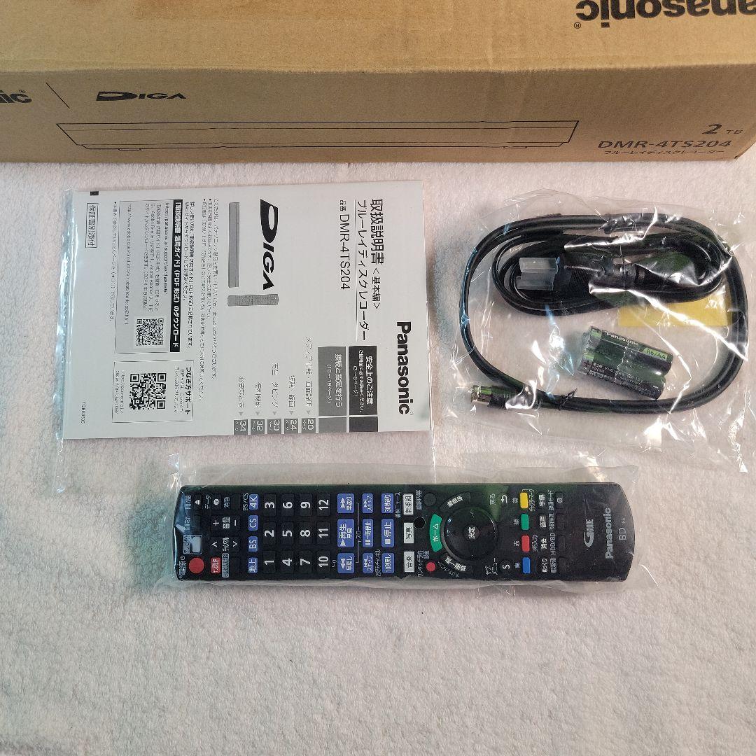 Panasonic DMR-4TS204 2025年製開封未使用品4Kレコーダー