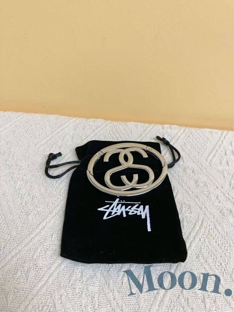 Stussy SS LINK カラビナ シルバー 新品未使用
