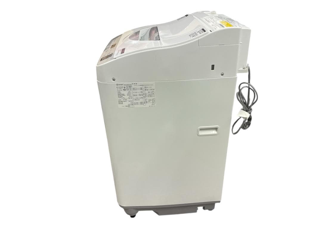 シャープ 5.5kg 洗濯乾燥機 21年製 ES-TX5E 引取り歓迎 神奈川