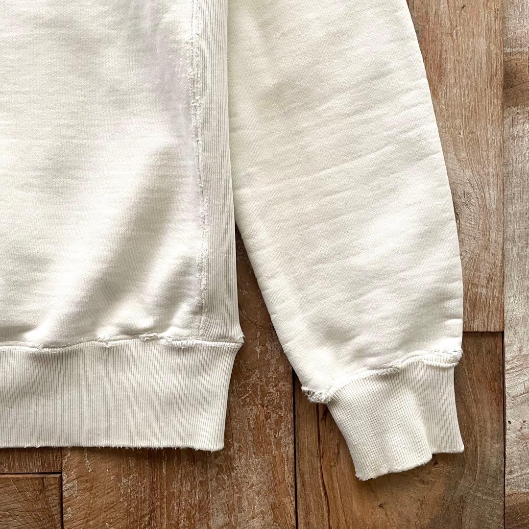 REMI RELIEF 両Vガゼット ダメージ加工 スウェット トレーナー L