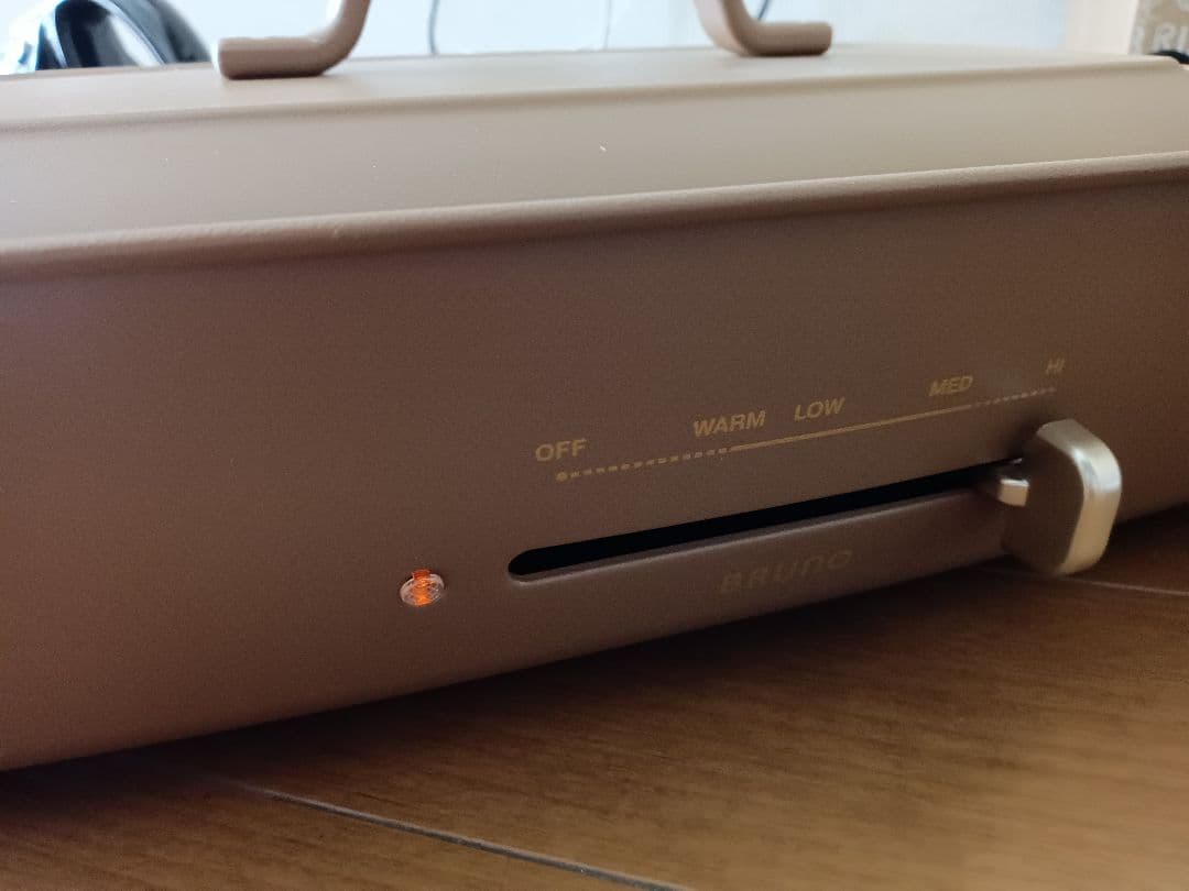 【超美品ホリデー限定カラー】 ブルーノ ホットプレートセットグランデ(ジャンク)