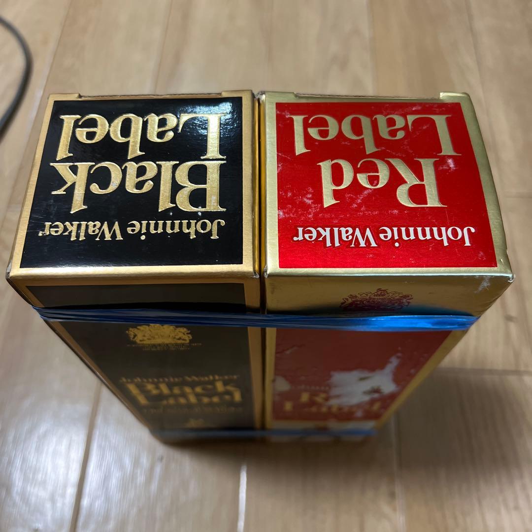 JohnnieWalker Black Label & Red Label 2本