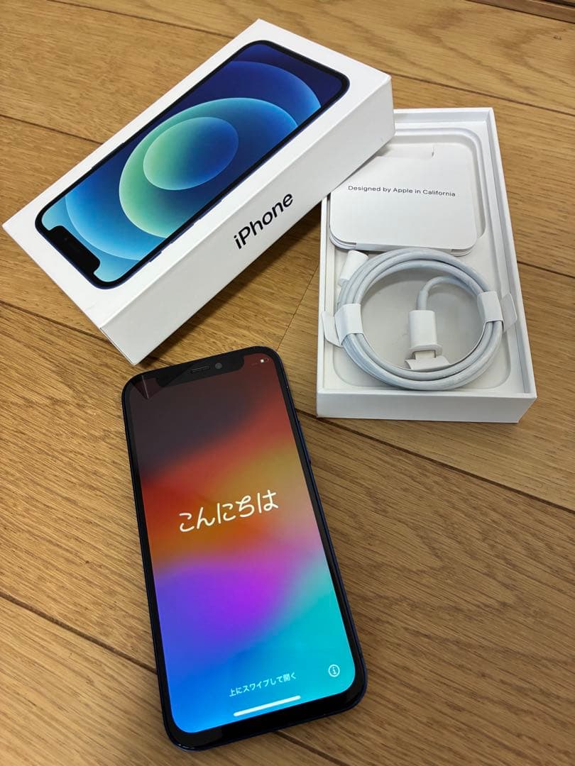 Apple iPhone 12mini ブルー本体 ジャンク品
