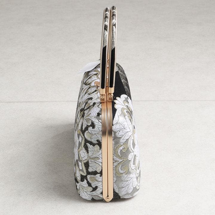 【新品】草履バッグセット　厚底草履　古典模様　24cm　03089