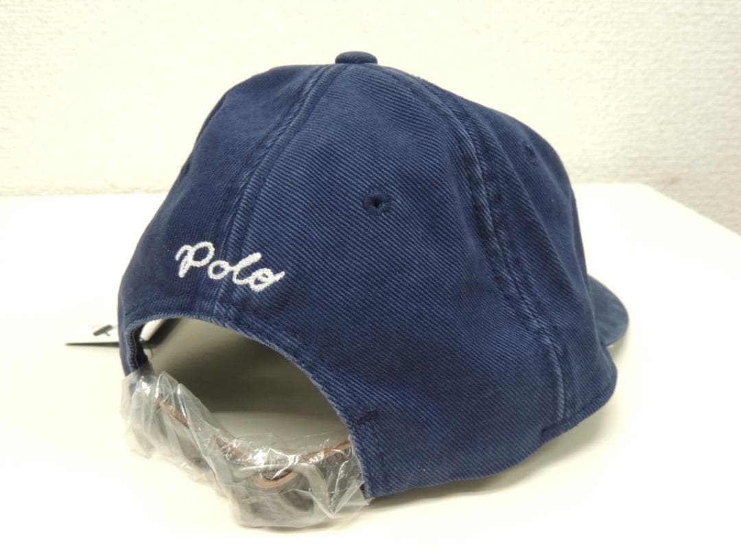 新品 国内正規 ポロラルフローレン アップリケド ツイル ボール キャップ