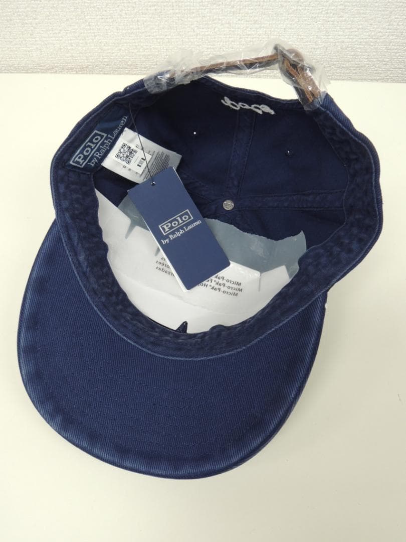 新品 国内正規 ポロラルフローレン アップリケド ツイル ボール キャップ