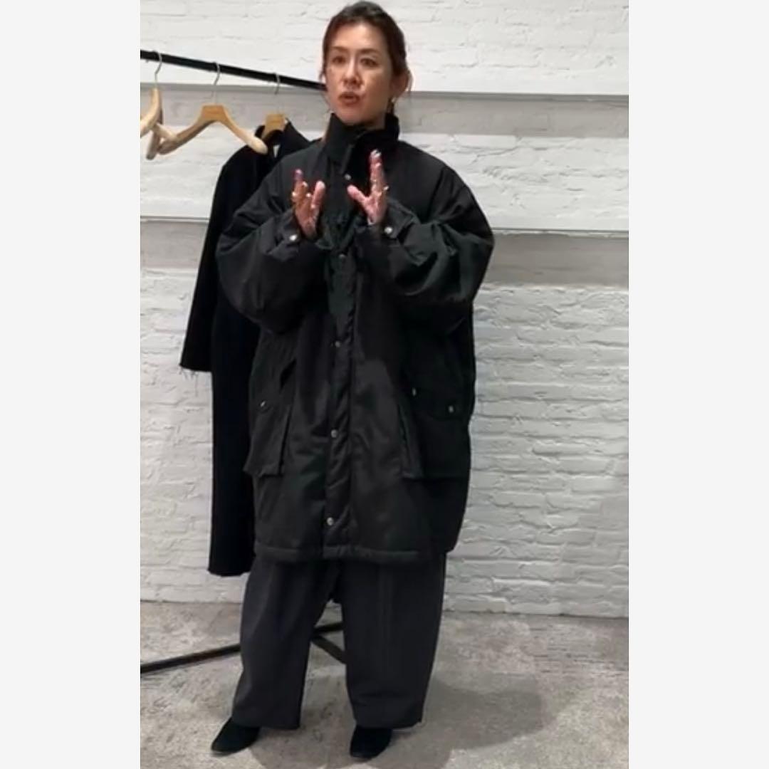 Curensology【&RC】スウェーディッシュモッズコート ブラック38