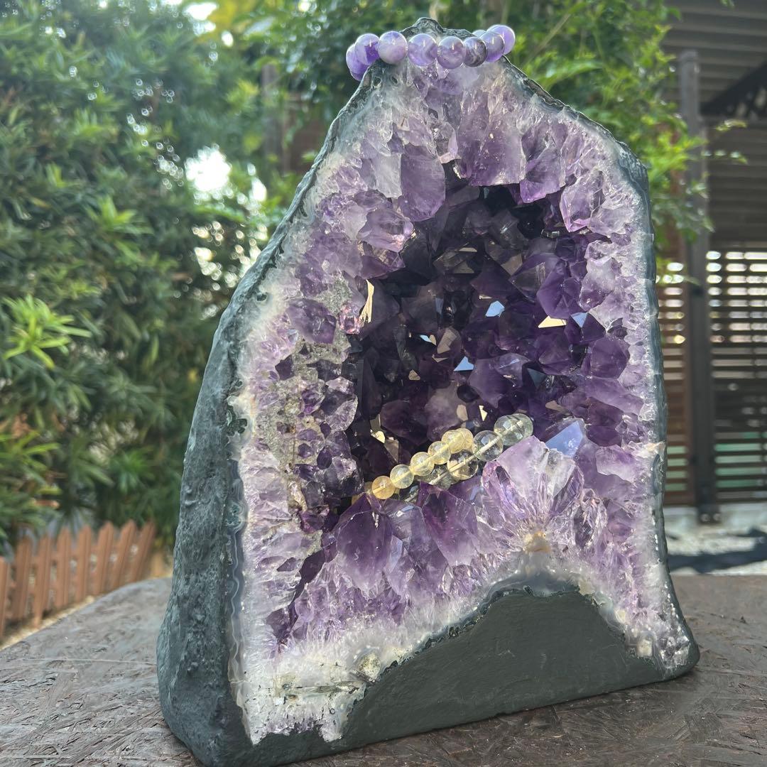 ✳️限定特価‼️美形美紫☆開運取り込む☆超逸品☆最高開運ドーム！アメジストドーム