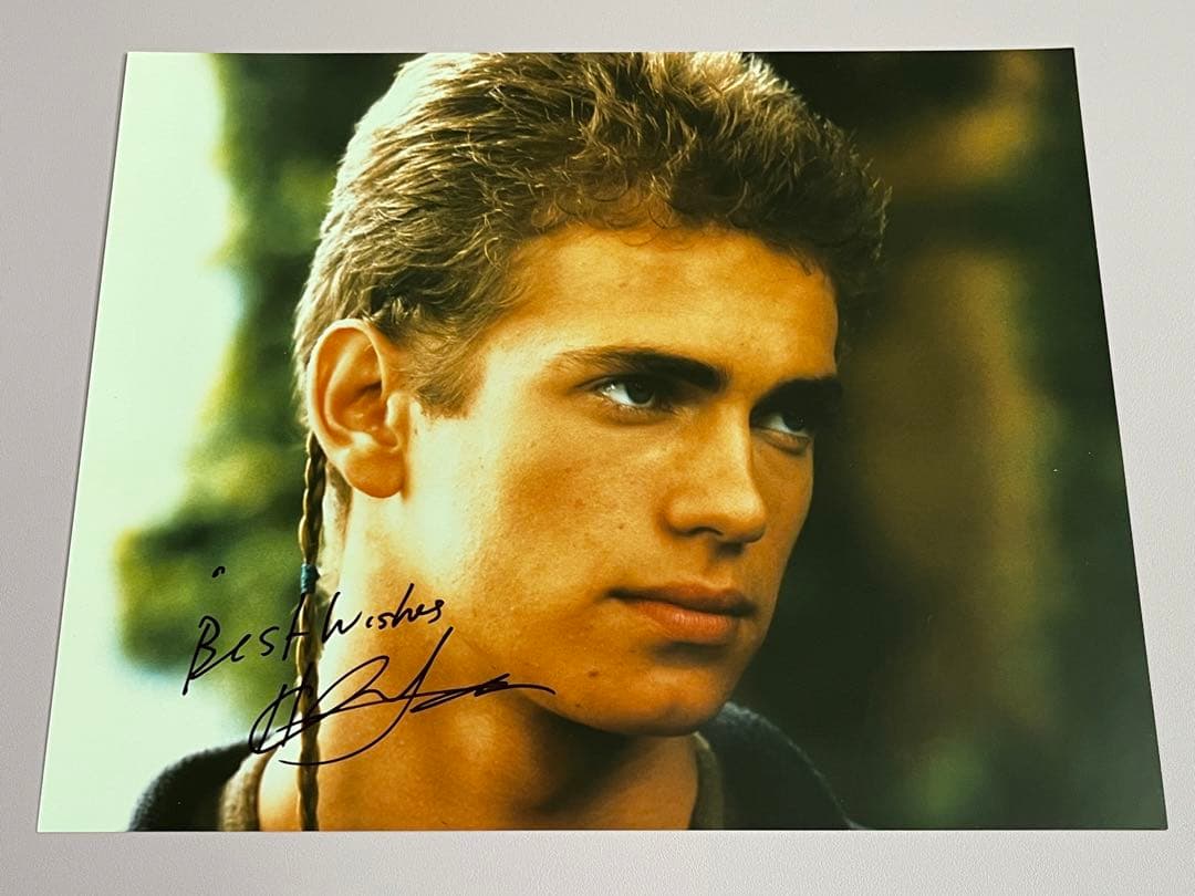 スターウォーズ　直筆サイン　アナキン・スカイウォーカー　ヘイデン・クリステンセン