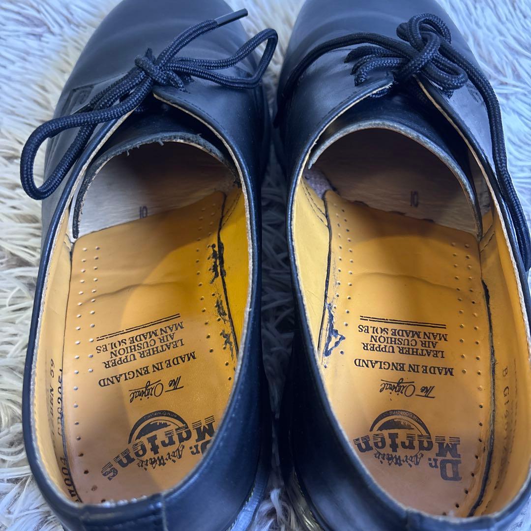Dr. Martens ドクターマーチン　イングランド製　ブラック3ホール　10
