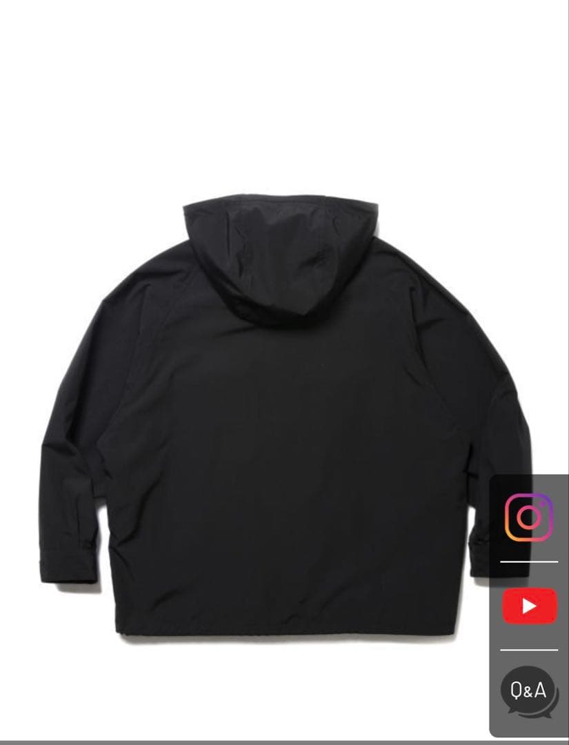 美品COOTIE T/C Weather Hooded Shell Jacket