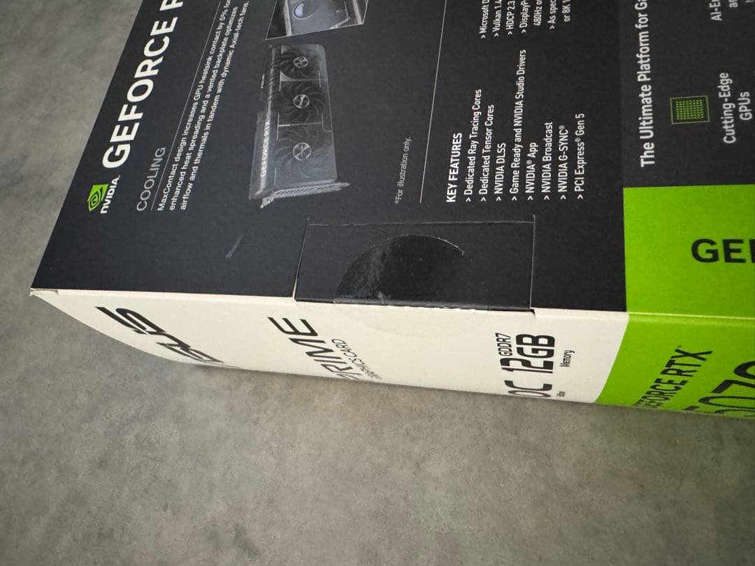 【新品未開封】ASUS GeForce RTX 5070 OC 12GB