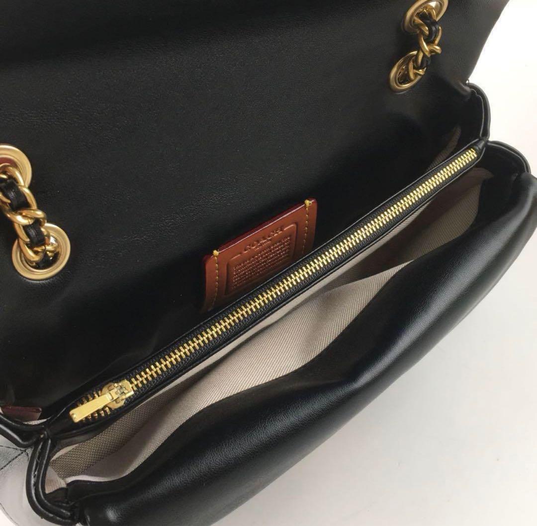 【新品】COACH タビー ショルダー バッグ 26・キルティング　ゴールド金具